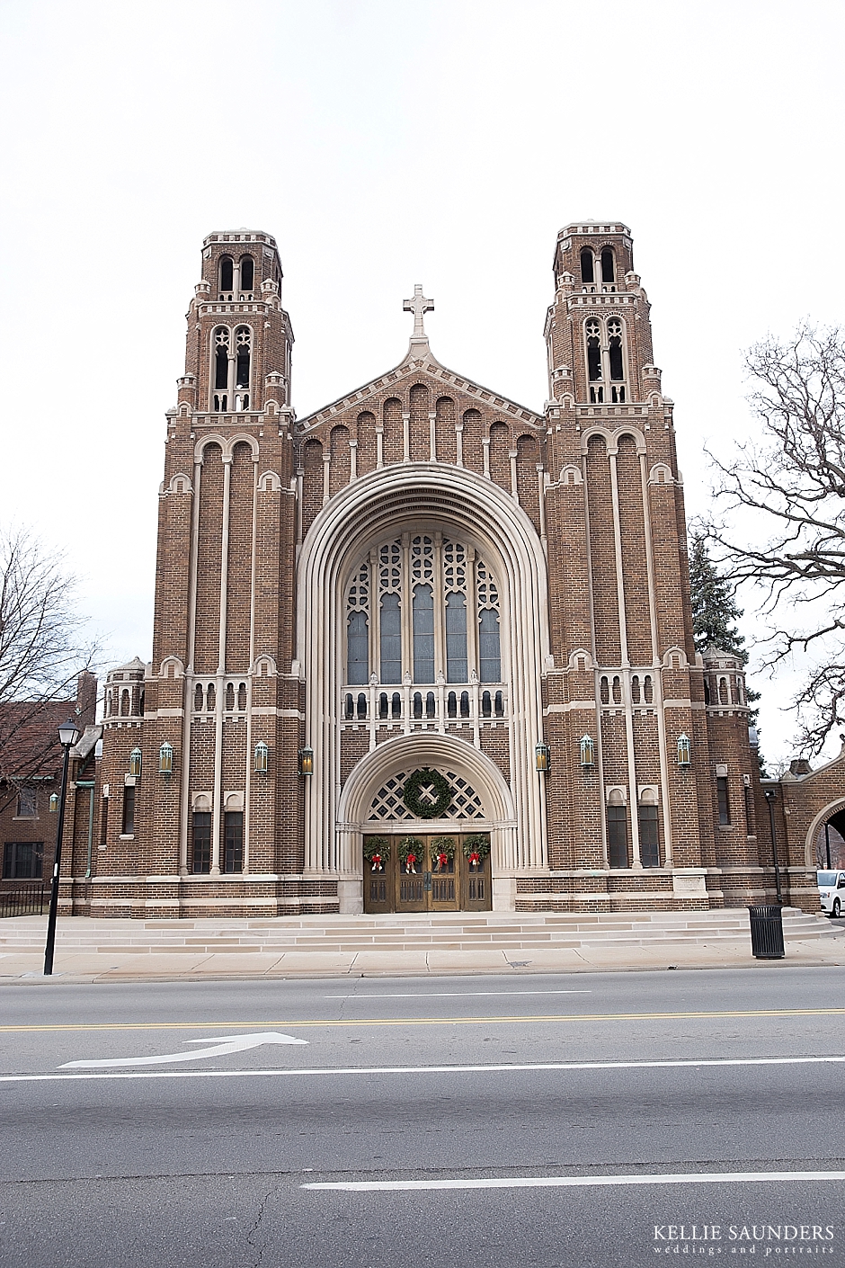 Sacred Heart Dearborn wedding day